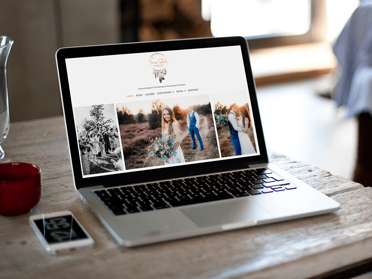Bild von der Webseite von Nora Scholz Photography